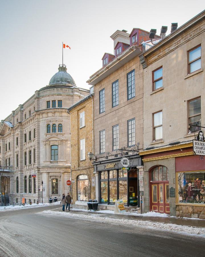 Apartamento Les Lofts de Buade By Les Lofts Vieux-Québec Exterior foto